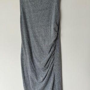 Leith ruched sleeveless dress